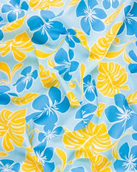 Polynesian Fabric MOEMOEA Blue - Tissushop